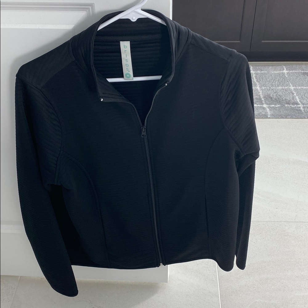 Black Zip-Up Jacket